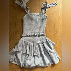 KatieJNYC size large light blue dress